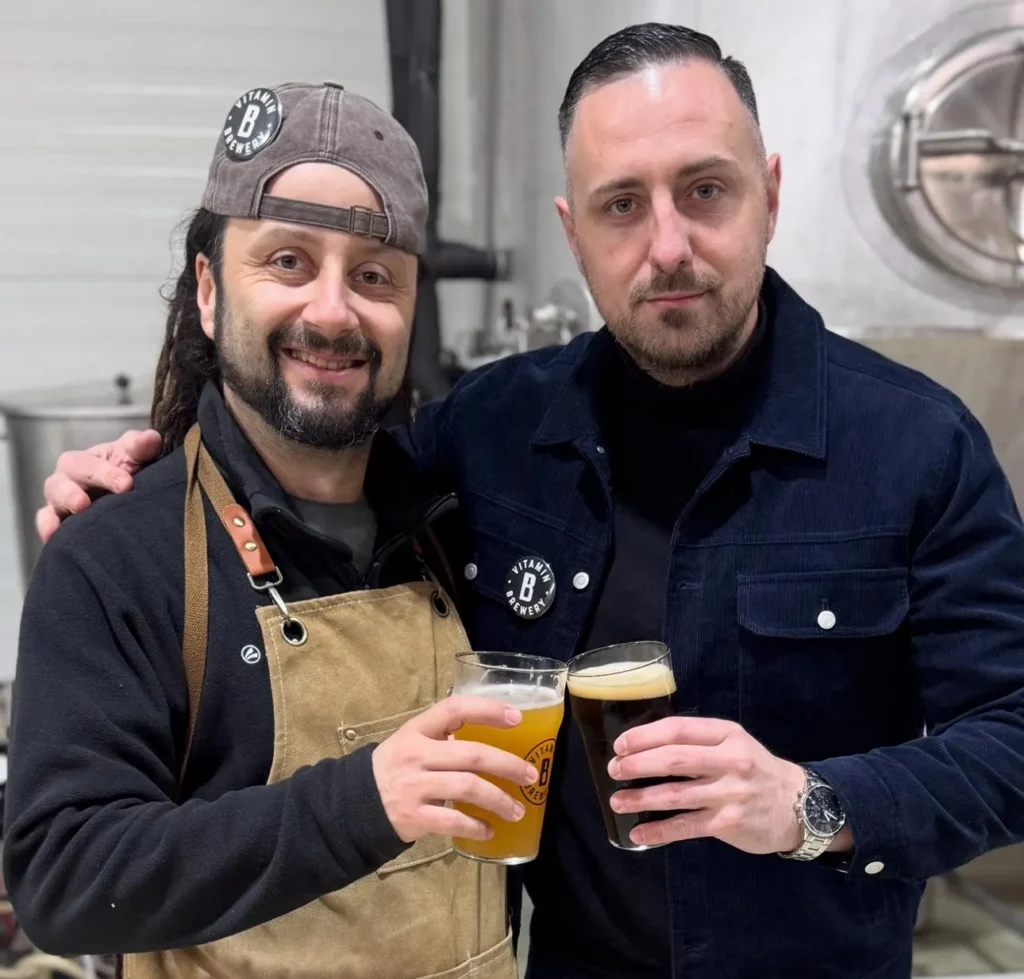 Milan i Marko Bubamara degustiraju pivo