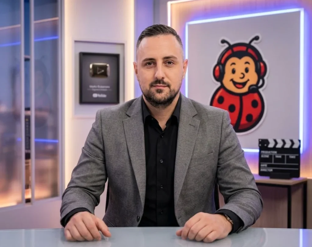 Marko Bubamara u studiju, foto: arhiva